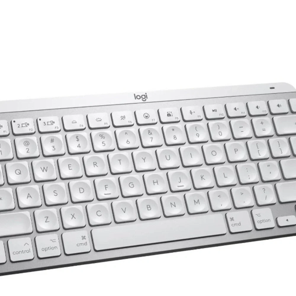 Logitech White Wireless Keyboard